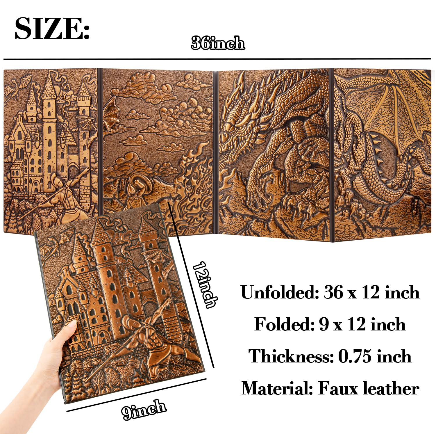 LongLongJin DND Screen 5e compatibility supports standard rules references during play.