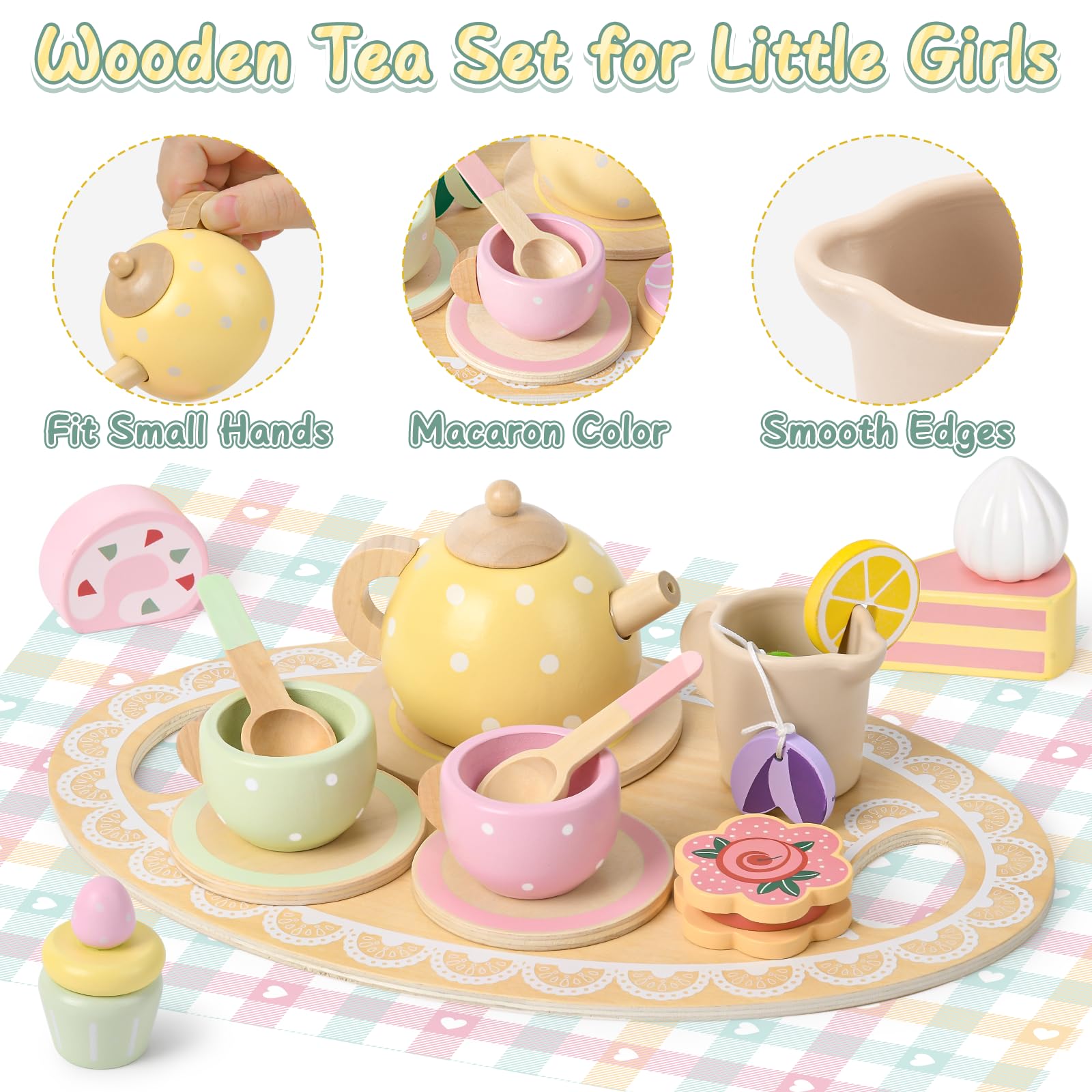 Lonico teacups inviting little hosts to share with friends