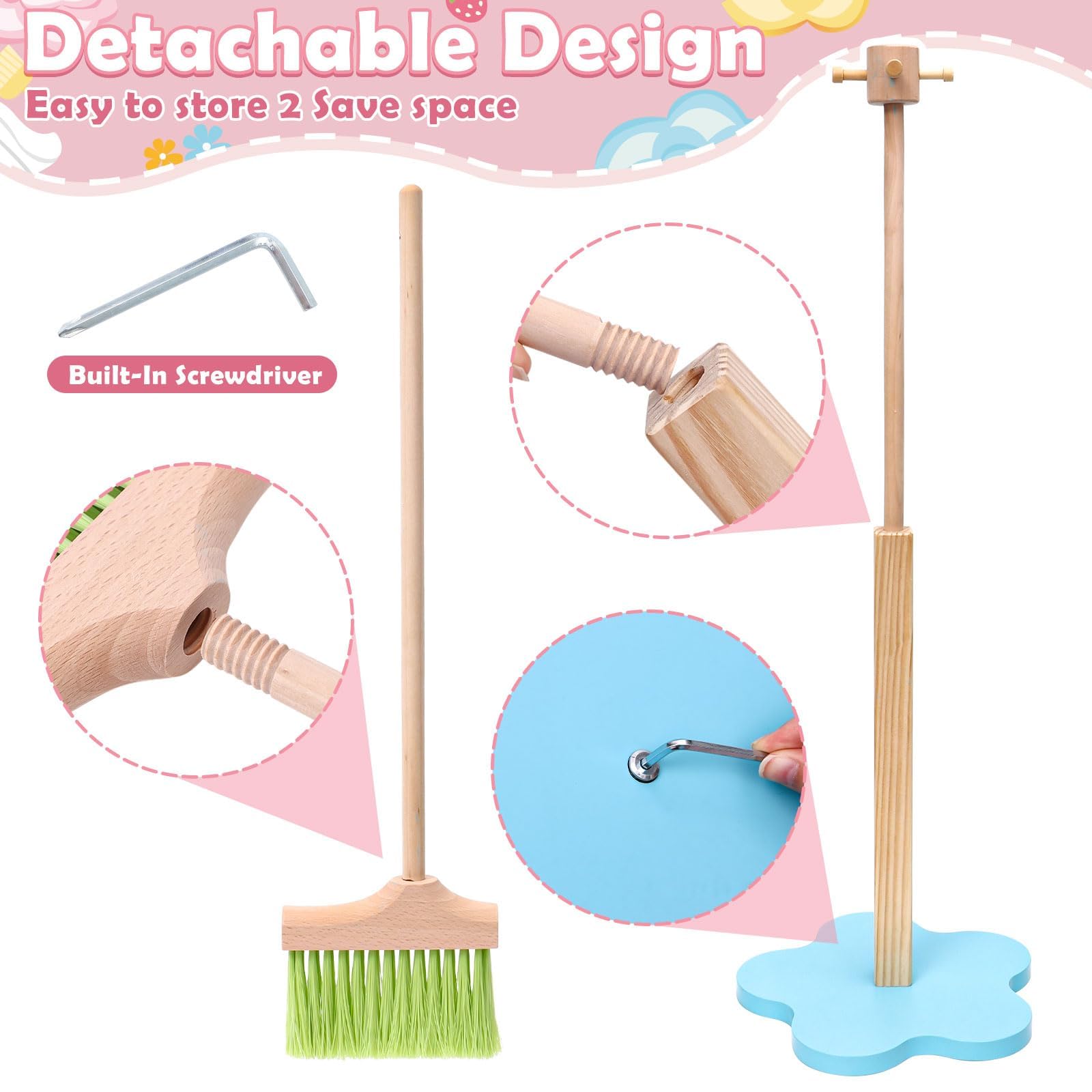 Lonico three soft rags invite colorful cleaning scenarios for kids.