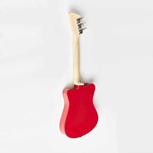 Loog Mini easy-action setup supports smooth playing.