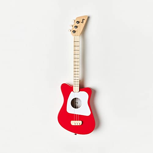 Loog Mini nylon-string close-up for developing finger comfort.