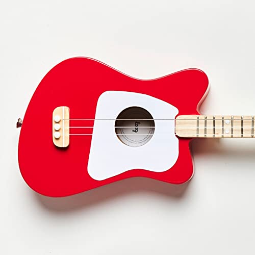 Loog Mini small-hands design keeps fingers comfortable.