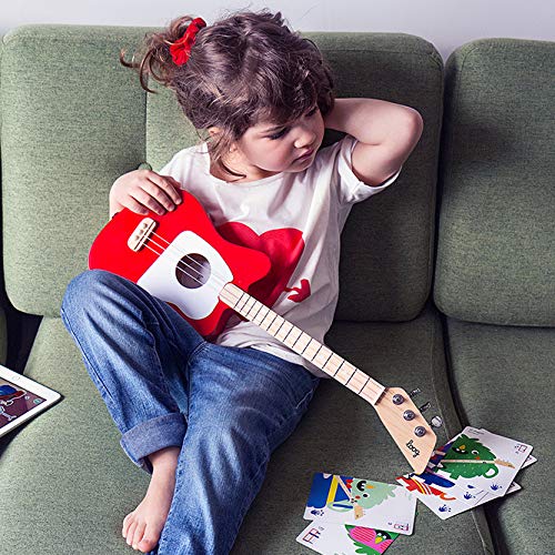 Loog Mini free video lessons offer guided practice at home.