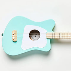 Loog Mini nylon strings offer smooth feel and low action for comfortable play