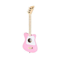 Loog Mini nylon strings provide a smooth, warm sound.