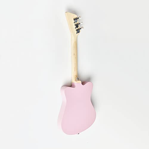 Loog Mini real wood body delivers authentic classical tone.