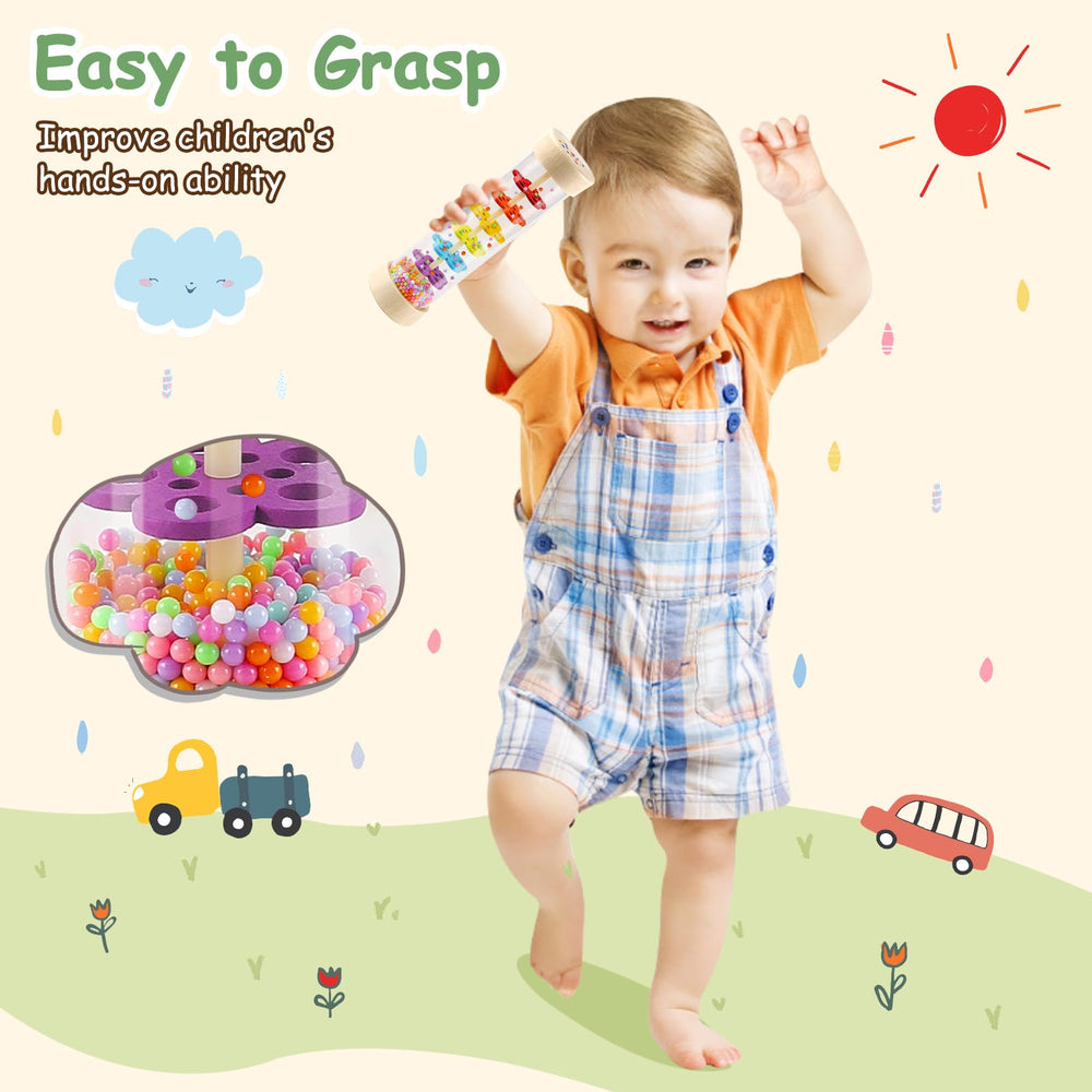 LOOIKOOS Rainmaker color beads visible movement supports visual tracking