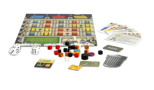 Lookout Grand Austria Hotel board and cards in play inspire engaging drafting.