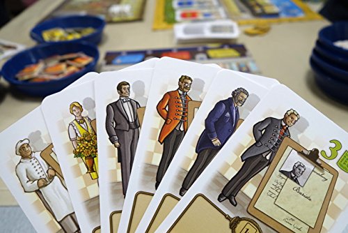 Lookout Grand Austria Hotel emperor-favor card highlighted as a core mechanic.