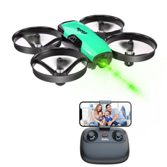 Loolinn drone for kids with 90-degree camera tilt for creative shots.