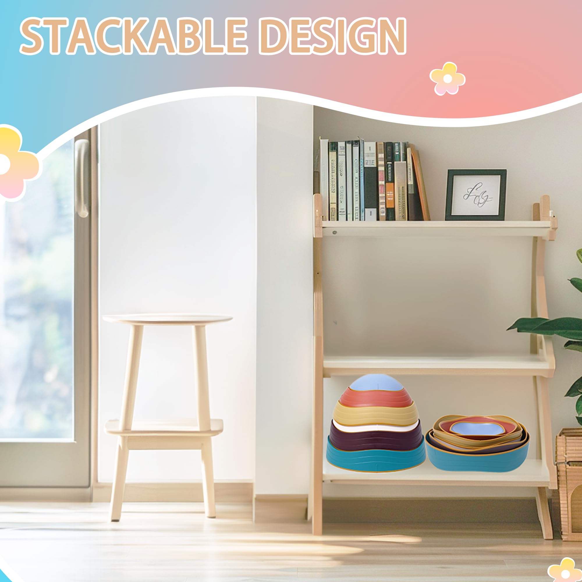 LoomLark indoor-outdoor play stones for versatile fun