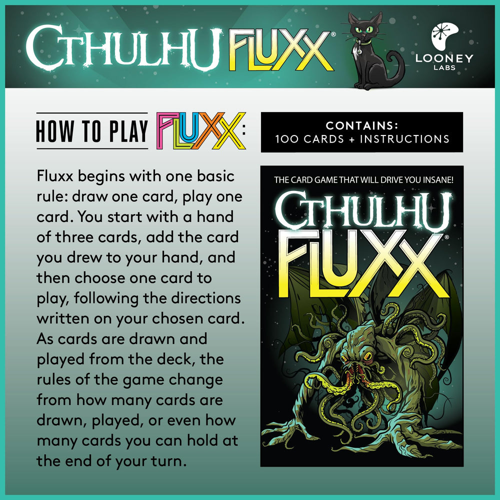 Looney Labs Cthulhu Fluxx keeper card active during round