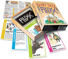 Looney Labs Fairy Tale Fluxx Rule card illustrating changing Keeper goals and actions