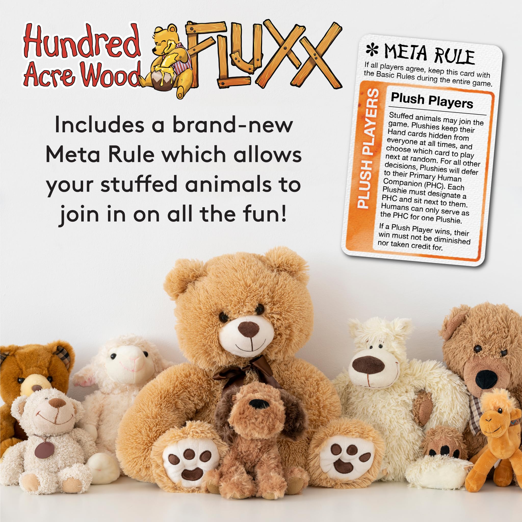 Looney Labs Hundred Acre Wood Fluxx makes an ideal Pooh gift for fans.