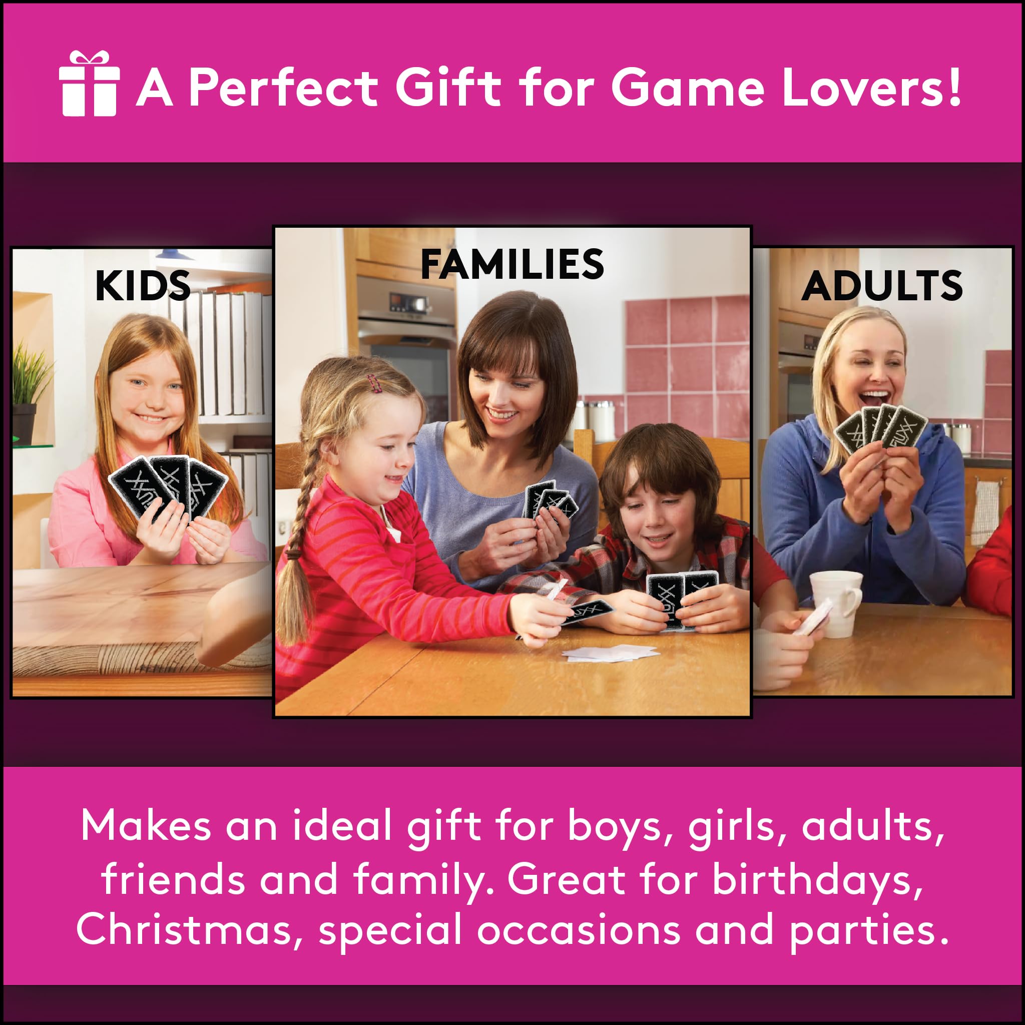 Looney Labs Star Fluxx action cards for fast decisions