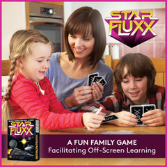 Looney Labs Star Fluxx game box with title and contents