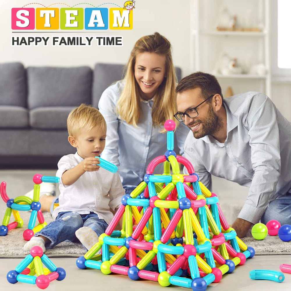 Loovio STEM toy for kids 3-8 enhances collaboration and shared building experiences