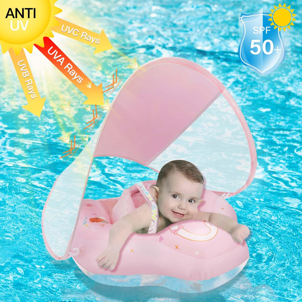 Loowarts adjustable straps secure the baby and prevent slipping.