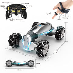 LOOZIX gesture remote control setup shows easy beginner-to-advanced play