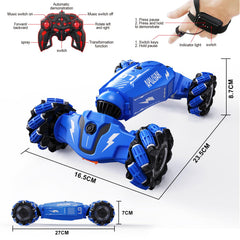 LOOZIX stunt car performs 360-degree spins with gesture and remote control