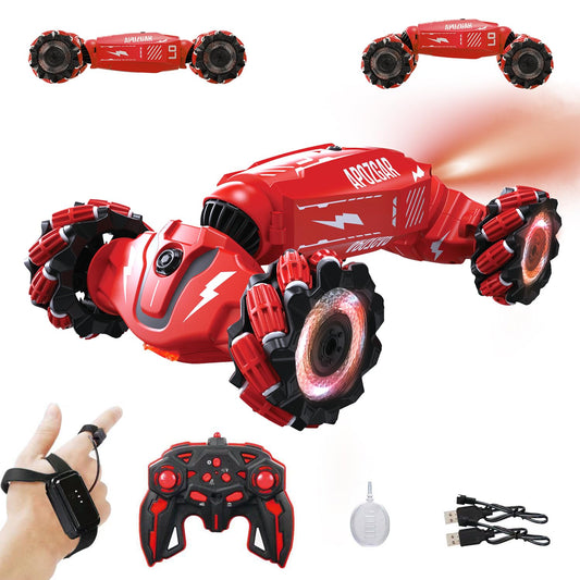 LOOZIX gesture RC car with LED lights for exciting night play
