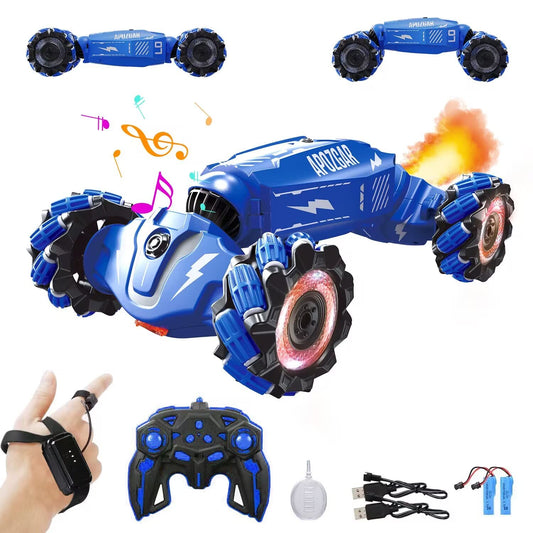 LOOZIX gesture RC car with lights and music for dynamic play on any surface