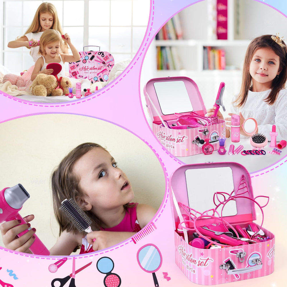 Lorfancy exquisite carrying gift box keeps everything organized.