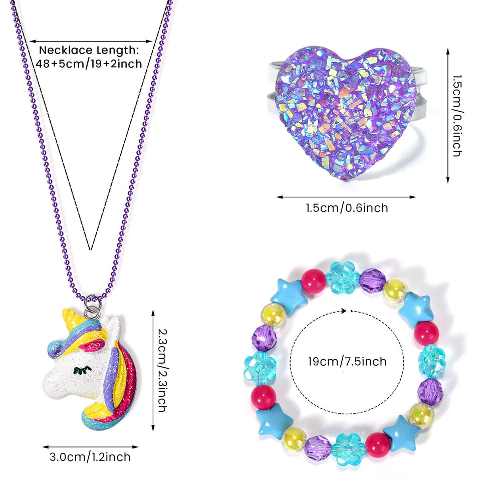 Lorfancy bracelet set showcases colorful beads in a safe, adjustable design for growing kids.