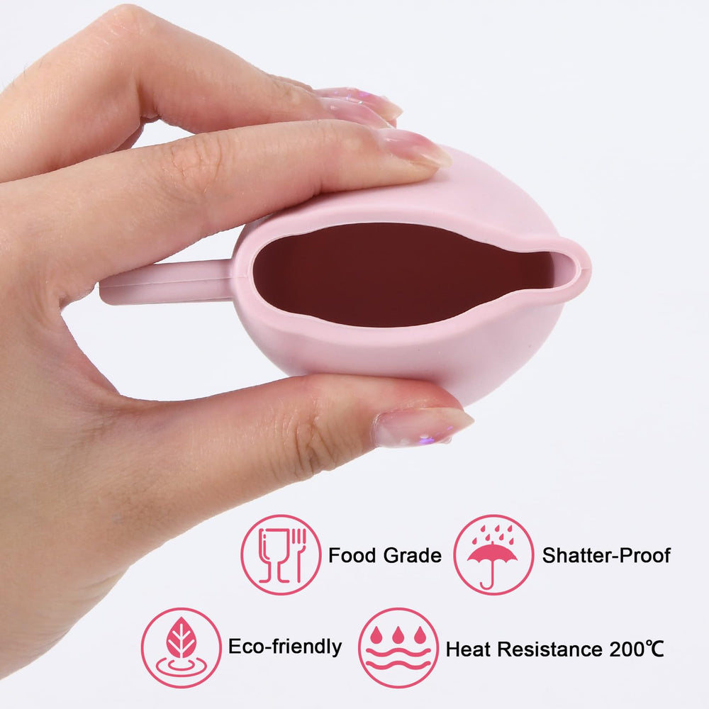 Lorfancy silicone coasters protect the surface during pretend tea