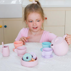 Lorfancy silicone dessert spoon suits small hands during role play