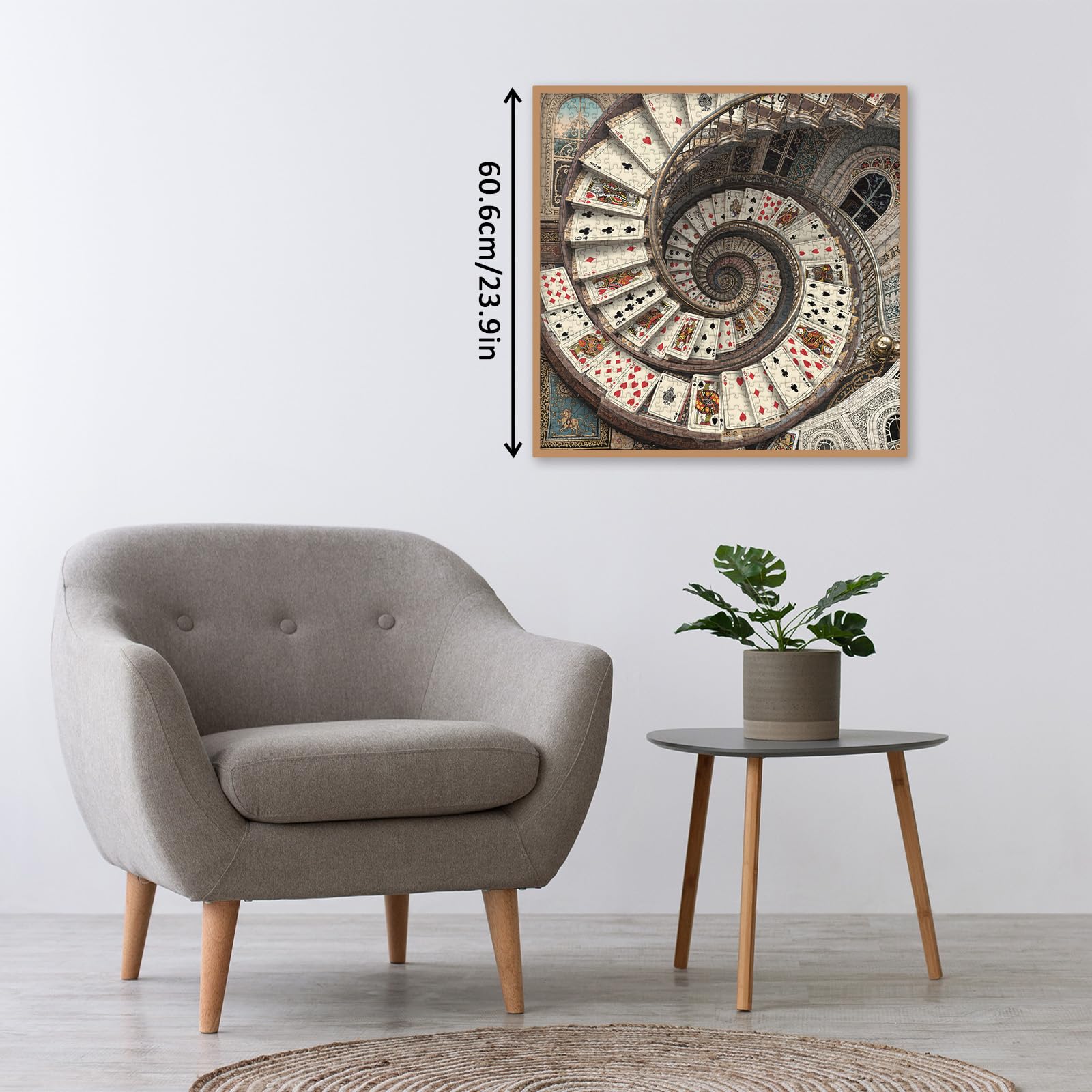 Lorvonis premium thick laser-cut puzzle pieces promise a smooth fit.