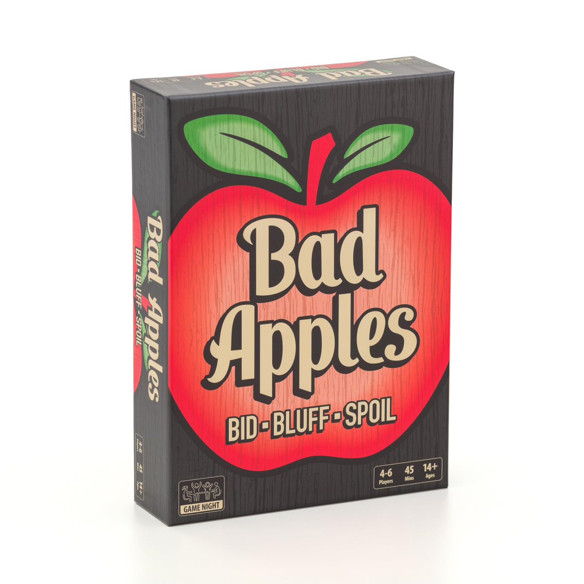 Lost Boy Entertainment Bad Apples box front ready for game night.