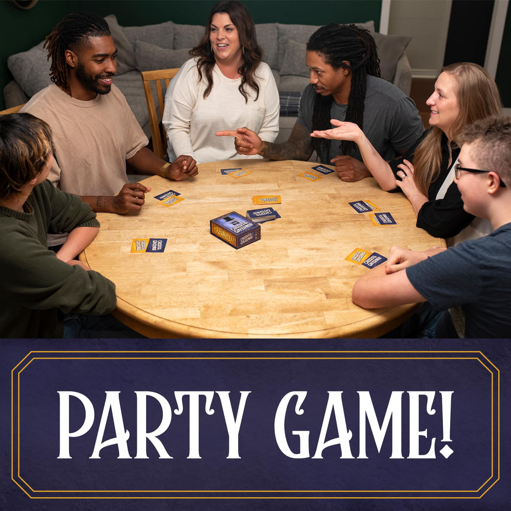 Busy game-night scene featuring friends enjoying Cheers to The Governor