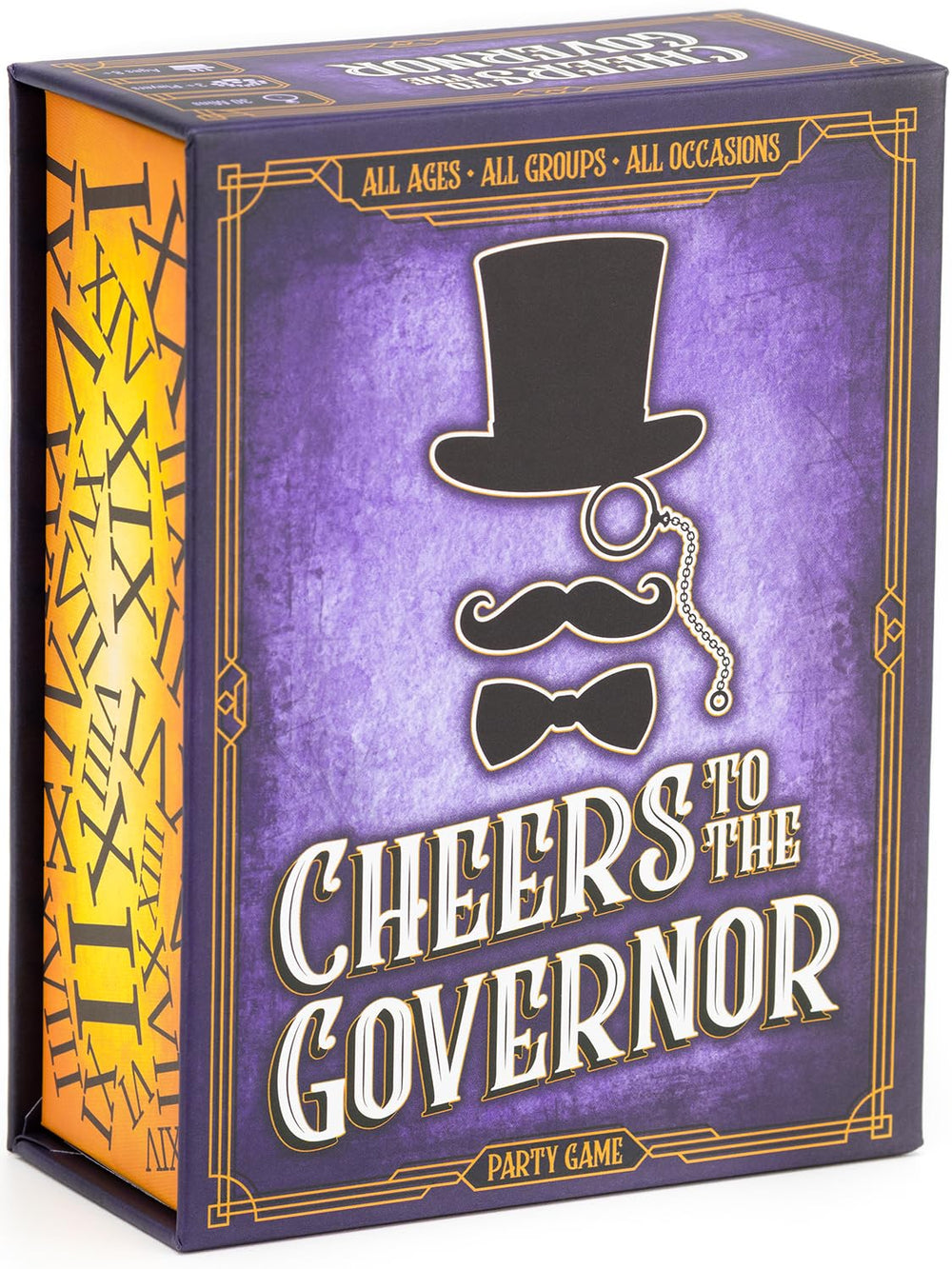 Lost Boy Entertainment Cheers to The Governor pack front, ideal for family game night