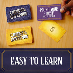 Lost Boy Entertainment Cheers to The Governor rulebook included for easy setup