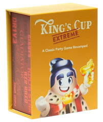 Lost Boy Entertainment King’s Cup Extreme pack front view, durable card deck for party nights