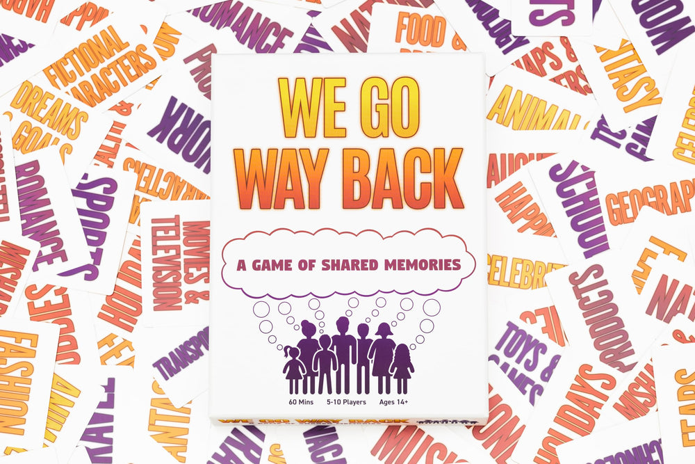 Lost Boy Entertainment We Go Way Back supports up to ten players for gatherings.