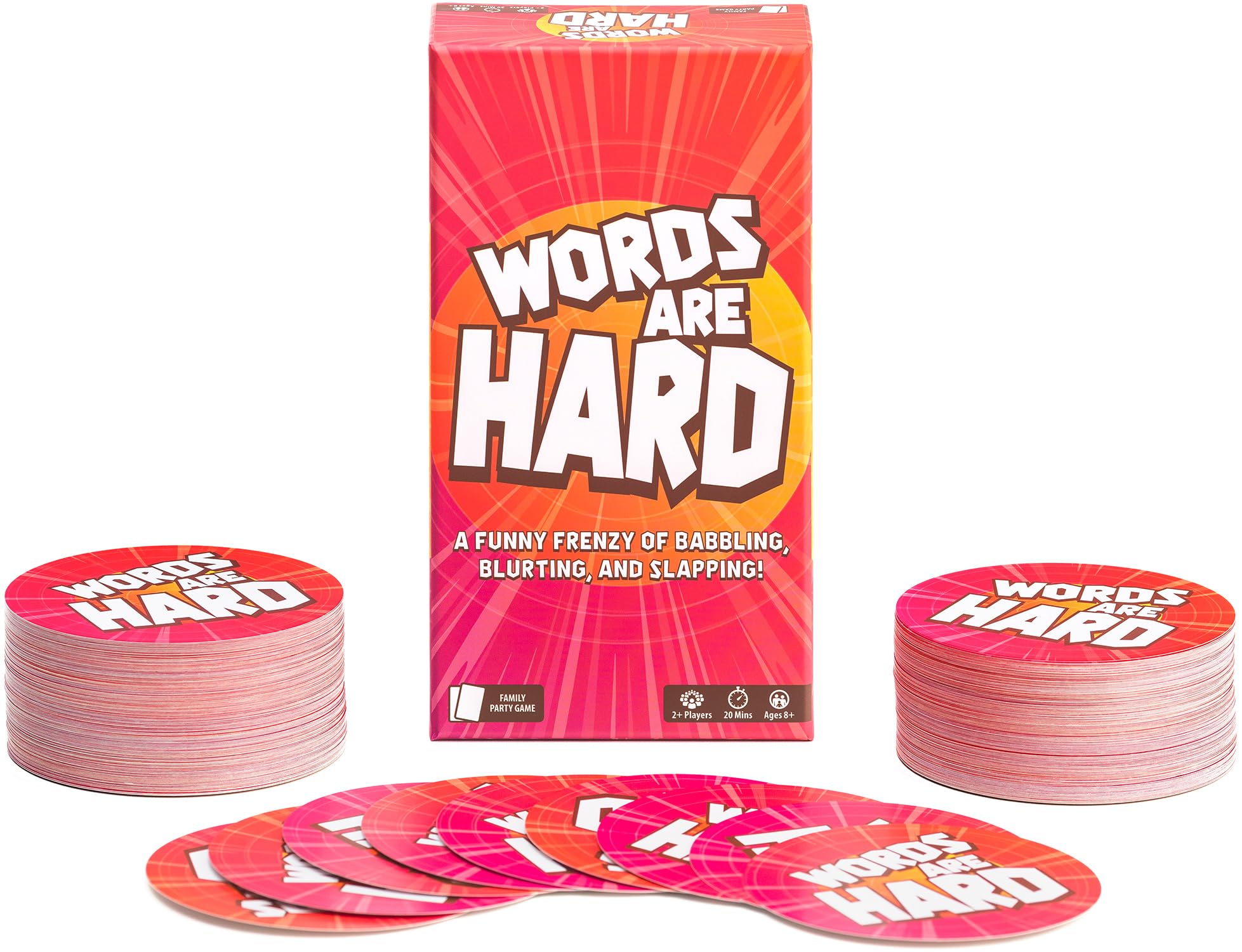 Lost Boy Entertainment Words are Hard family game night, perfect for cozy evenings.