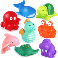LotFancy whale bath toy for water play and sensory exploration