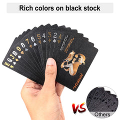 LotFancy bridge-size playing cards with bright art for easy reading