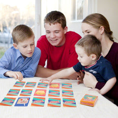 LotFancy cards neatly stored in individual boxes for organized transport and gifting