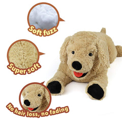 LotFancy cuddly puppy with floppy body, perfect as a comforting pillow