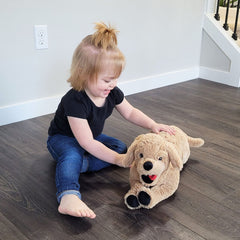 LotFancy embroidered eye and nose detail adds safe, lasting charm