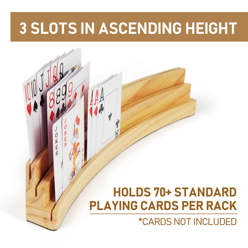 LotFancy hands-free card holder supporting organized hands-free gameplay.