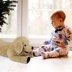 LotFancy large dog plush makes a thoughtful gift for kids and plush lovers