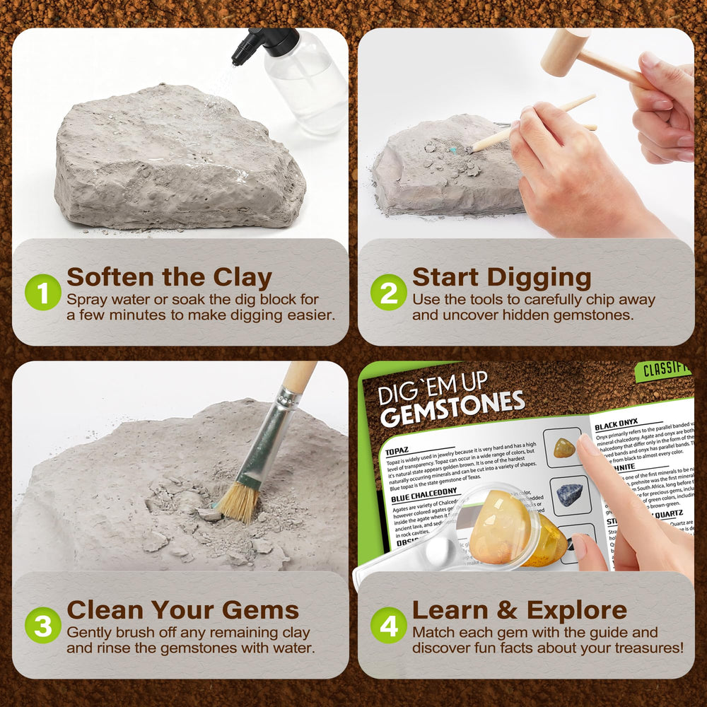LotFancy magnifying glass: inspect gemstones with clarity and record observations