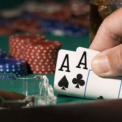 LotFancy poker-size cards measure 2.5 by 3.5 inches for familiar play