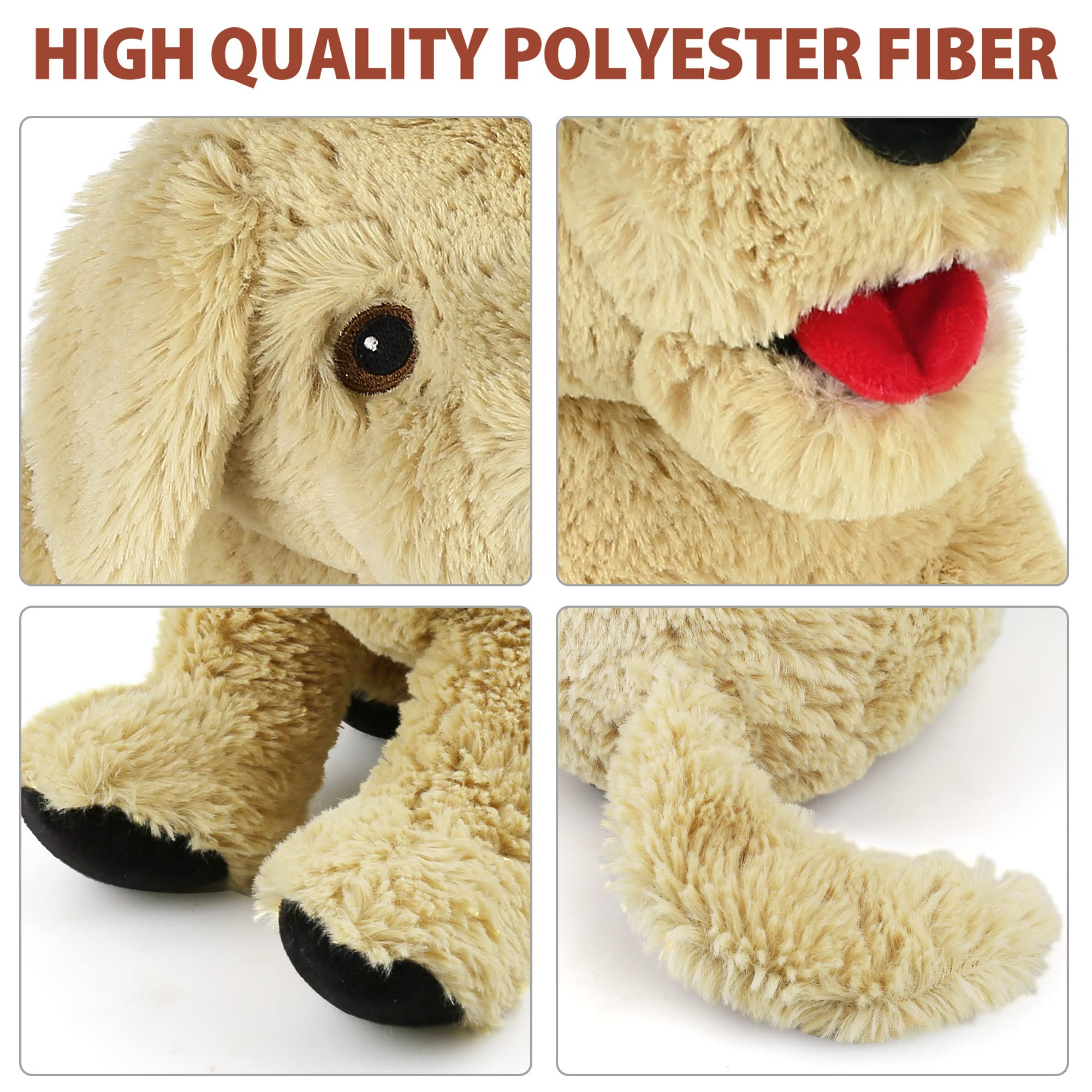 LotFancy souled eyes and red tongue design enhancing lifelike charm for imaginative play