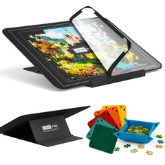 LOTMOFUN puzzle board with 32 by 22 inches area for easy 1000-piece puzzles
