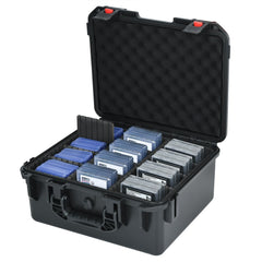 LOTOCASE card case storage front view shows rugged shell and organized interior.